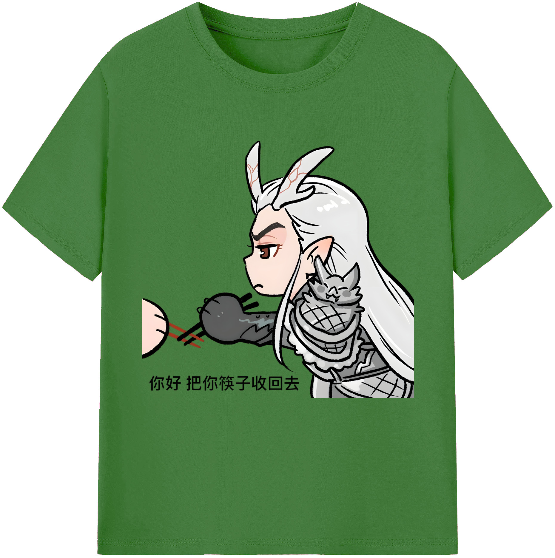 （画像用） Ne Zha 2 ナタ 魔童の大暴れ レディースカジュアルプリントTシャツ（綿100％）